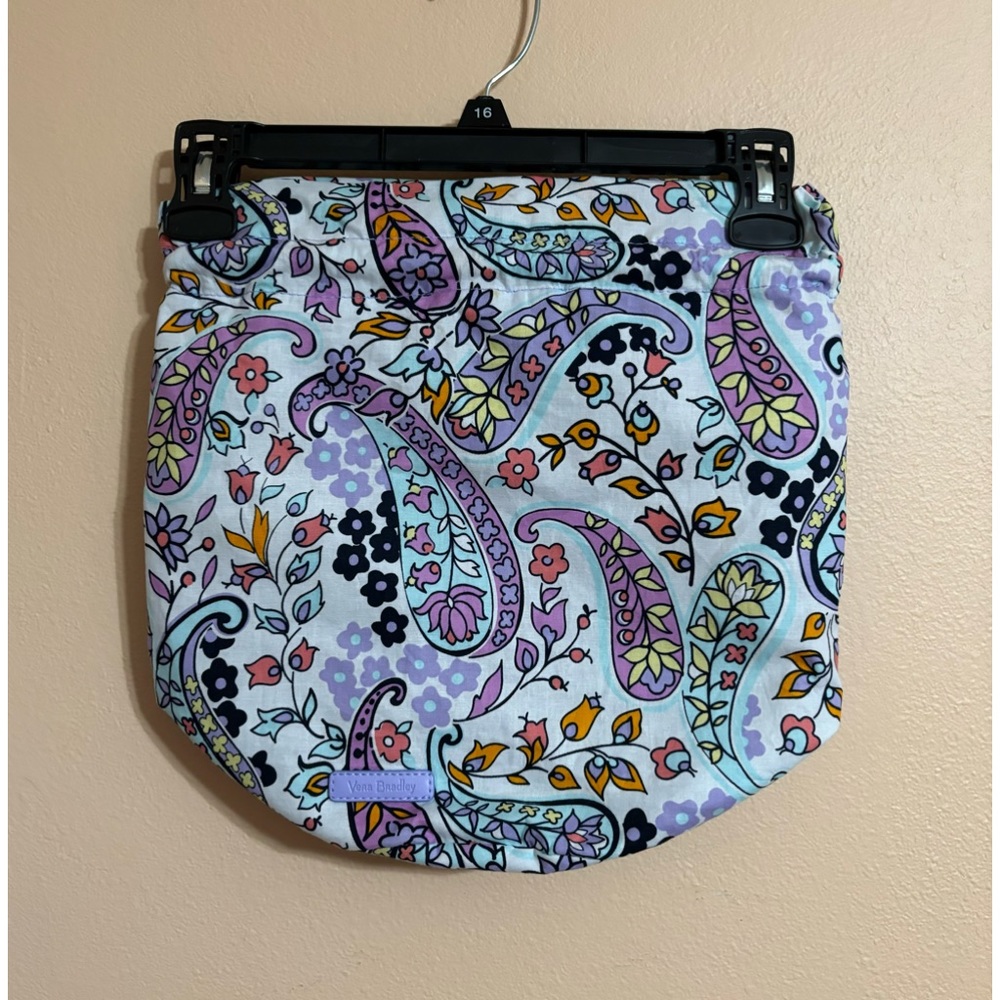 Vera Bradley Lunch Sack Bag Blue 10" x 12" Lined Cooler - Picture 1 of 5